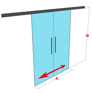 Sklenené dvere | Posuvné